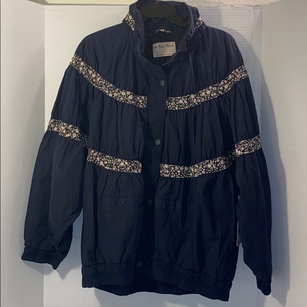 🆕Free People Women’s Bomber Jacket XS 🌟HP - Picture 3 of 7